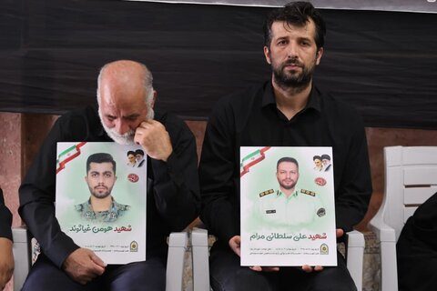 تصاویر /  مراسم گرامیداشت شهدای اقتدار و امنیت فراجا در جنگ تحمیلی رژیم صهیونی در همدان