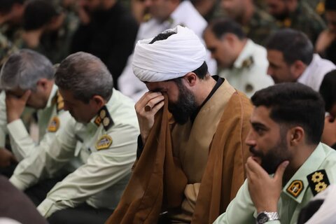 تصاویر /  مراسم گرامیداشت شهدای اقتدار و امنیت فراجا در جنگ تحمیلی رژیم صهیونی در همدان