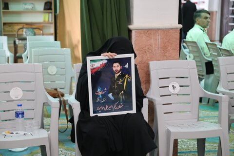 تصاویر /  مراسم گرامیداشت شهدای اقتدار و امنیت فراجا در جنگ تحمیلی رژیم صهیونی در همدان
