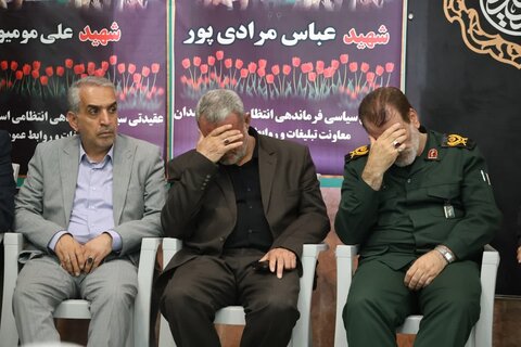 تصاویر /  مراسم گرامیداشت شهدای اقتدار و امنیت فراجا در جنگ تحمیلی رژیم صهیونی در همدان