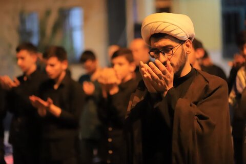 تصاویر/ مراسم سوگواری دهه دوم محرم در حوزه علمیه نقده