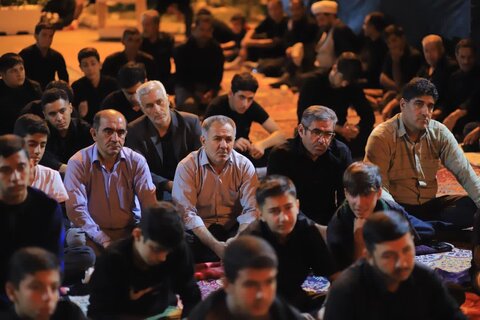 تصاویر/ مراسم سوگواری دهه دوم محرم در حوزه علمیه نقده
