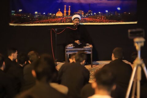 تصاویر/ مراسم سوگواری دهه دوم محرم در حوزه علمیه نقده