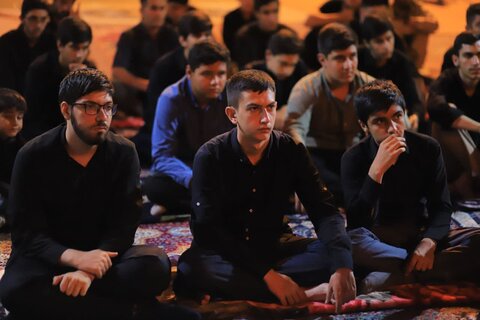 تصاویر/ مراسم سوگواری دهه دوم محرم در حوزه علمیه نقده
