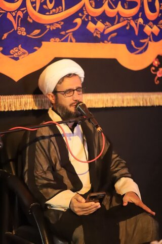 تصاویر/ مراسم سوگواری دهه دوم محرم در حوزه علمیه نقده