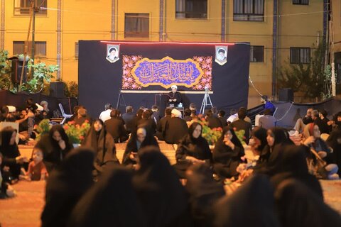 تصاویر/ مراسم سوگواری دهه دوم محرم در حوزه علمیه نقده