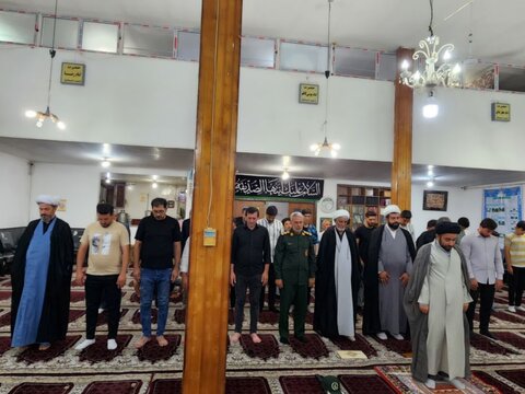 تصاویر/ بازدید سرزده امام جمعه چایپاره از یکی از مساجد