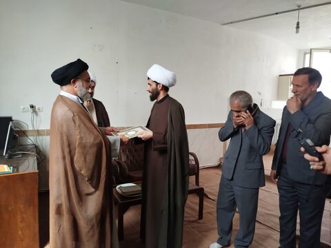 تصاویر/افتتاح دفتر امور مساجد در شهرستان ایوان