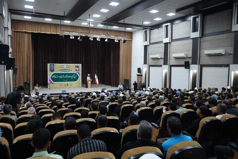 آیین تکریم و معارفه امام جمعه شهرستان شادگان