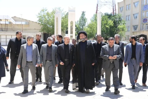 تصاویر/ حضور امام جمعه اردبیل در صدا و سیمای مرکز اردبیل