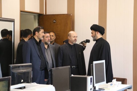 تصاویر/ حضور امام جمعه اردبیل در صدا و سیمای مرکز اردبیل