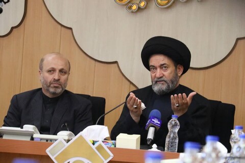 تصاویر/ حضور امام جمعه اردبیل در صدا و سیمای مرکز اردبیل