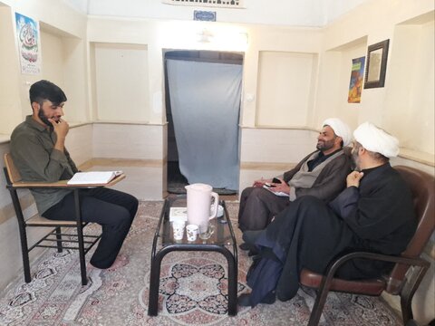 تصاویر/ آزمون شفاهی طلاب پایه‌های سوم تا دهم مدارس علمیه منطقه کاشان