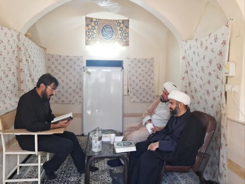 تصاویر/ آزمون شفاهی طلاب پایه‌های سوم تا دهم مدارس علمیه منطقه کاشان