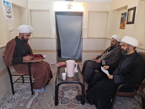 تصاویر/ آزمون شفاهی طلاب پایه‌های سوم تا دهم مدارس علمیه منطقه کاشان