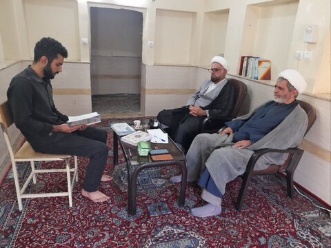 تصاویر/ آزمون شفاهی طلاب پایه‌های سوم تا دهم مدارس علمیه منطقه کاشان