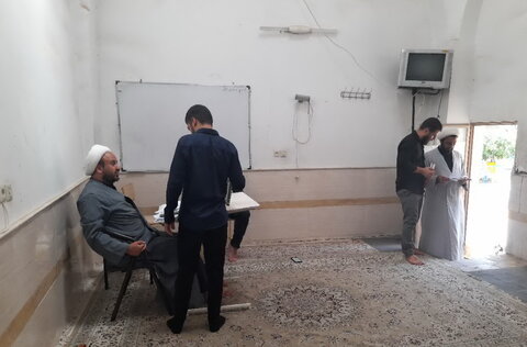 تصاویر/ آزمون شفاهی طلاب پایه‌های سوم تا دهم مدارس علمیه منطقه کاشان