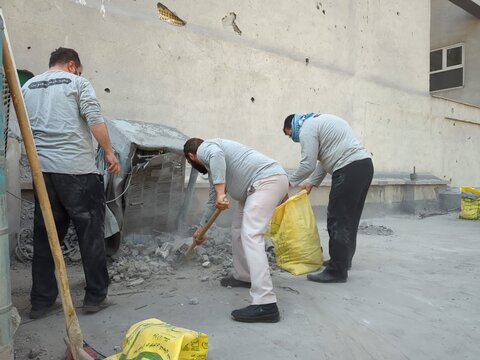 جهادگران حوزوی همدان در تهران