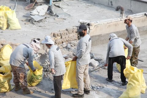 جهادگران حوزوی همدان در تهران