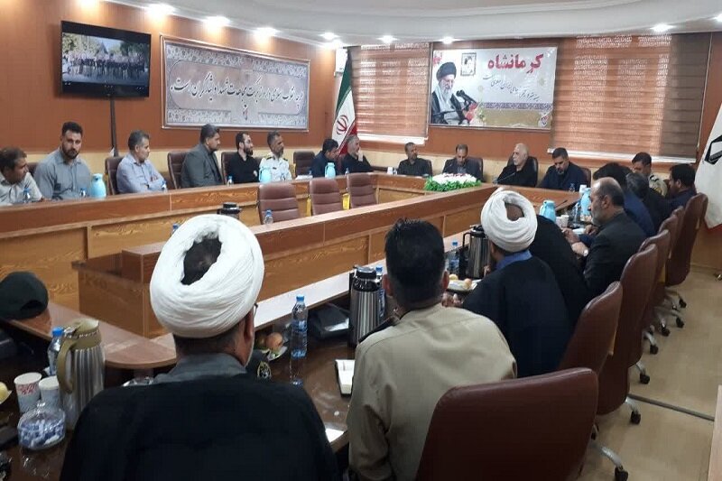 برنامه‌ریزی بزرگداشت اربعین شهدای اقتدار در کرمانشاه کلید خورد+عکس