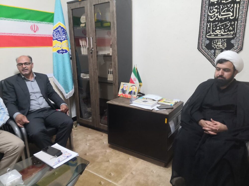 تصاویر/ دیدار رئیس بهزیستی با امام جمعه شهرستان چرداول