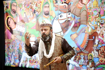 تصاویر/ اولین شب سوگواره اشراق