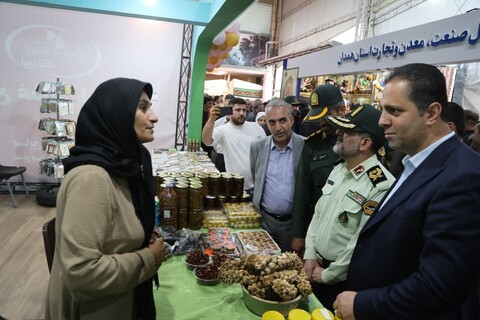 تصاویر / افتتاح اولین نمایشگاه توانمندی های بانوان همدانی