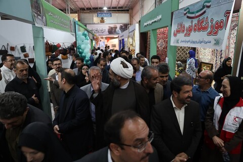 تصاویر / افتتاح اولین نمایشگاه توانمندی های بانوان همدانی