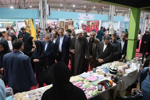 تصاویر / افتتاح اولین نمایشگاه توانمندی های بانوان همدانی