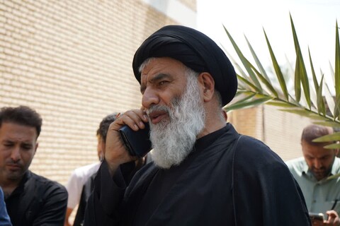 بازدید امام جمعه اهواز از مناطق متاثر از تنش آبی در جنوب خوزستان