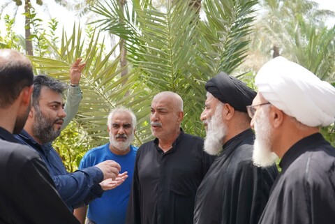 بازدید امام جمعه اهواز از مناطق متاثر از تنش آبی در جنوب خوزستان