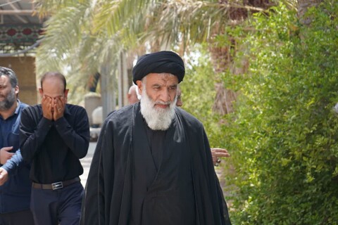 بازدید امام جمعه اهواز از مناطق متاثر از تنش آبی در جنوب خوزستان