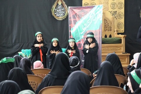 تصاویر|همایش ریحانه‌های حسینی در مرکز هوانیروز شهید وطن پور