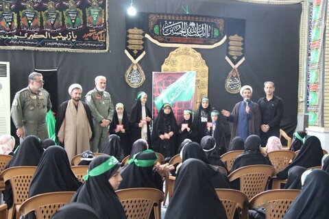 تصاویر|همایش ریحانه‌های حسینی در مرکز هوانیروز شهید وطن پور