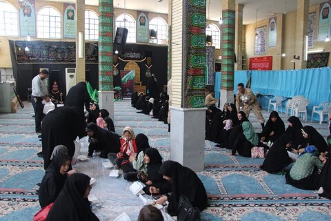 تصاویر|همایش ریحانه‌های حسینی در مرکز هوانیروز شهید وطن پور