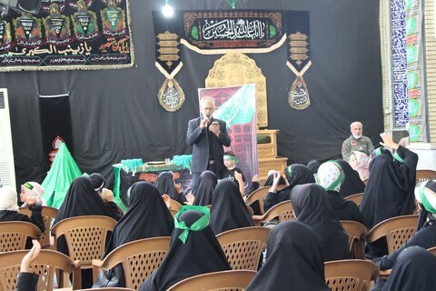 تصاویر|همایش ریحانه‌های حسینی در مرکز هوانیروز شهید وطن پور