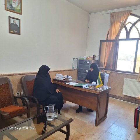 تصاویر/بازدید کادر حوزه علمیه خواهران استان مرکزی از مدرسه علمیه کوثر زرندیه