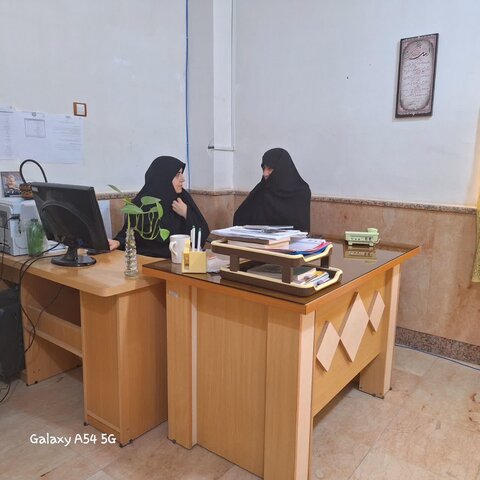 تصاویر/بازدید کادر حوزه علمیه خواهران استان مرکزی از مدرسه علمیه کوثر زرندیه