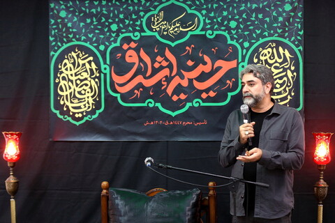 تصاویر/ اولین شب سوگواره اشراق