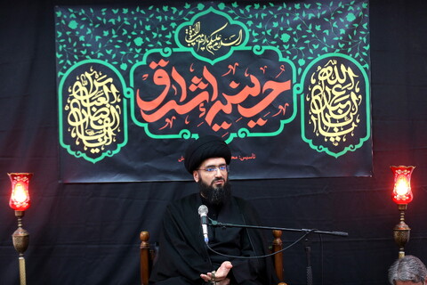 تصاویر/ اولین شب سوگواره اشراق