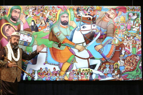 تصاویر/ اولین شب سوگواره اشراق