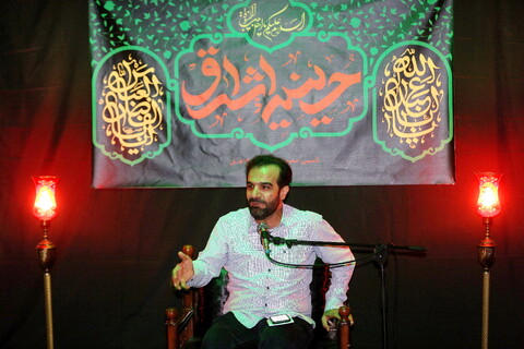 تصاویر/ اولین شب سوگواره اشراق