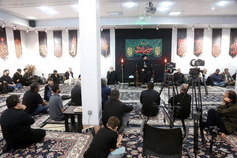 تصاویر/ اولین شب سوگواره اشراق