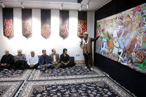 تصاویر/ اولین شب سوگواره اشراق