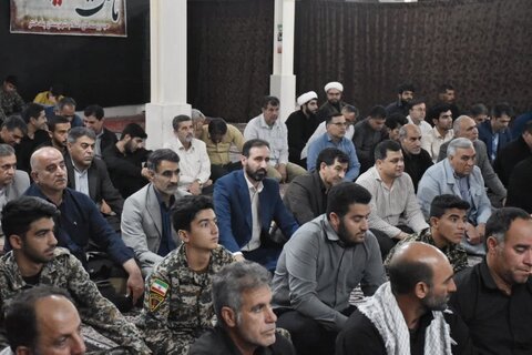 تصاویر بزرگداشت شهدای اقتدار وطن در شهرستان پلدختر