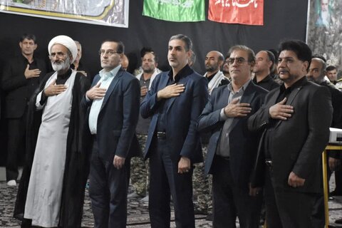 تصاویر بزرگداشت شهدای اقتدار وطن در شهرستان پلدختر