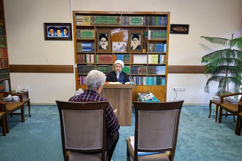 عکس | دیدار اقشار مختلف مردم با امام جمعه تبریز