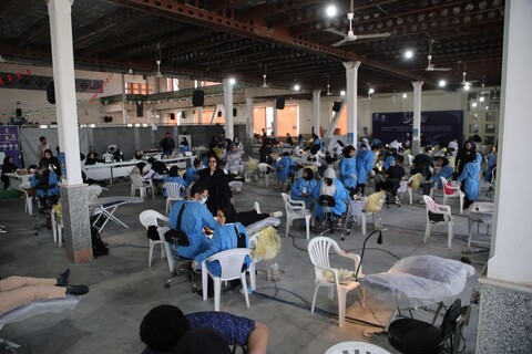 بازدید امام جمعه همدان از اجرای رزمایش جهادی دندانپزشکی و چشم پزشکی در همدان