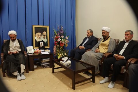 تصاویر/دیدار اعضای شورای نگهبان با امام جمعه ایلام