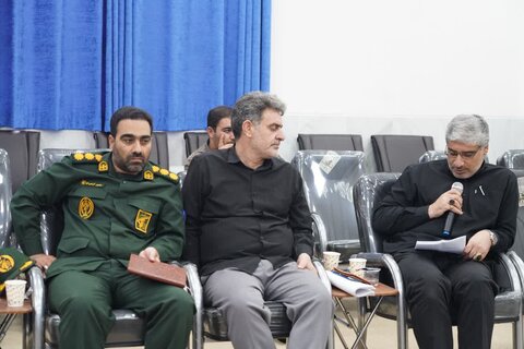جلسه هماهنگی و برنامه‌ریزی مراسم اربعین شهدای جنگ ۱۲ روزه استان لرستان